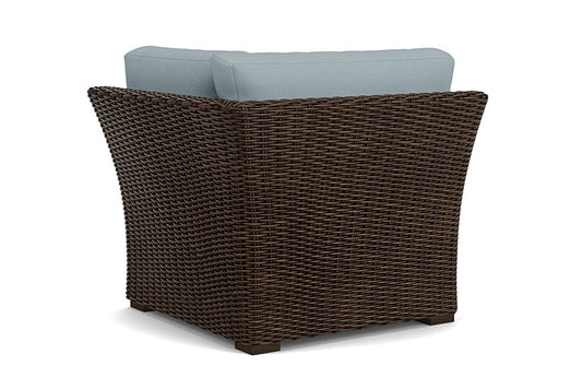 Lloyd Flanders - Mesa Corner Sectional In Pecan Finish With Kadogo Lake Fabric - 2980540862041 view 2