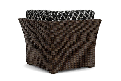 Lloyd Flanders - Mesa Corner Sectional In Pecan Finish With Luna Onyx Fabric - 2980540862071 view 2