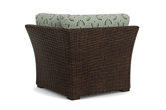Lloyd Flanders - Mesa Corner Sectional In Pecan Finish With Plume Spring Fabric - 2980540862085 view 2