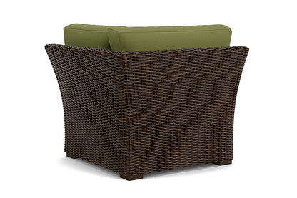 Lloyd Flanders - Mesa Corner Sectional In Pecan Finish With Reflections Grass Fabric - 2980540862051 view 2