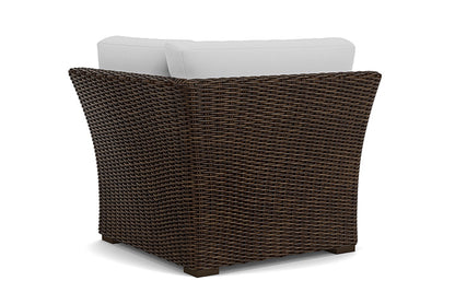 Lloyd Flanders - Mesa Corner Sectional In Pecan Finish With Reflections Ice Fabric - 2980540862052 view 2