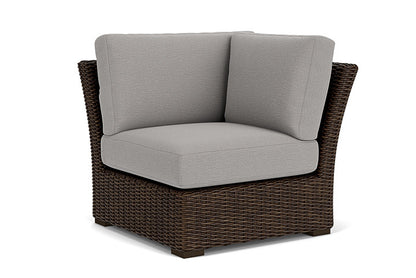Lloyd Flanders - Mesa Corner Sectional In Pecan Finish With Remy Shadow Fabric - 2980540862004 view 1