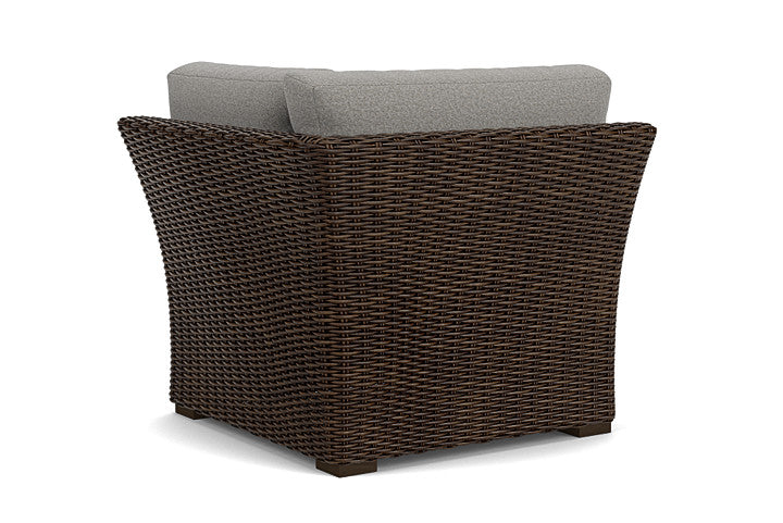 Lloyd Flanders - Mesa Corner Sectional In Pecan Finish With Rumba Nickel Fabric - 2980540862011 view 2