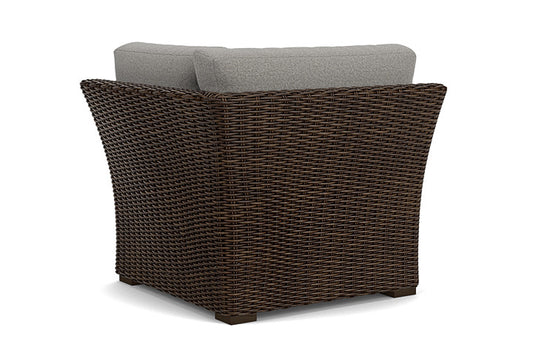 Lloyd Flanders - Mesa Corner Sectional In Pecan Finish With Rumba Nickel Fabric - 2980540862011 view 2