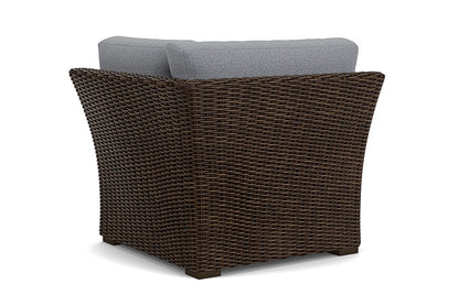 Lloyd Flanders - Mesa Corner Sectional In Pecan Finish With Rumba Stonewashed Fabric - 2980540862006 view 2