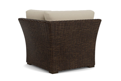 Lloyd Flanders - Mesa Corner Sectional In Pecan Finish With Rumba Straw Fabric - 2980540862008 view 2