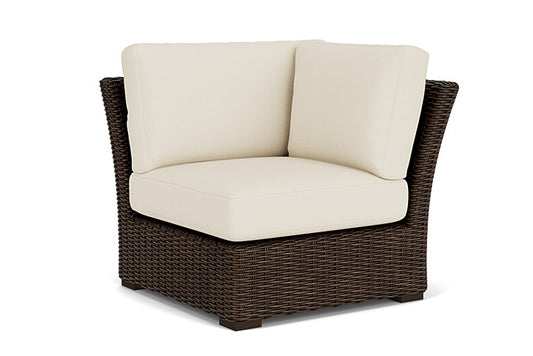 Lloyd Flanders - Mesa Corner Sectional In Pecan Finish With Sailcloth Sailor Fabric - 298054086434 view 1