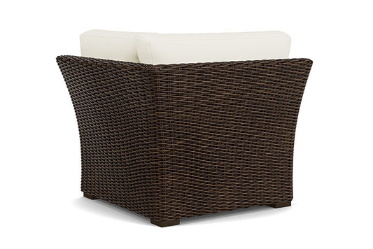 Lloyd Flanders - Mesa Corner Sectional In Pecan Finish With Sailcloth Salt Fabric - 298054086890 view 2