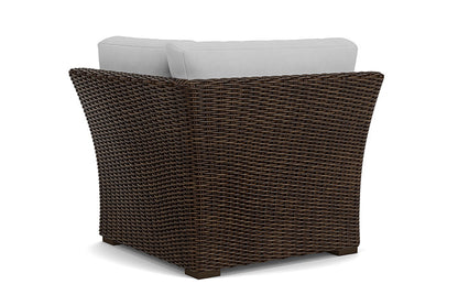 Lloyd Flanders - Mesa Corner Sectional In Pecan Finish With Sandberg Dove Fabric - 2980540862022 view 2