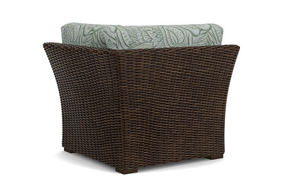Lloyd Flanders - Mesa Corner Sectional In Pecan Finish With Sensibility Spring Fabric - 2980540862081 view 2