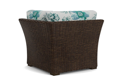 Lloyd Flanders - Mesa Corner Sectional In Pecan Finish With Serena Floral Mist Fabric - 2980540862078 view 2