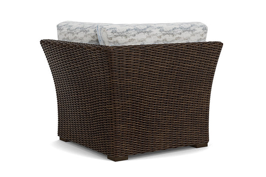 Lloyd Flanders - Mesa Corner Sectional In Pecan Finish With Stratosphere Cloud Fabric - 2980540861966 view 2