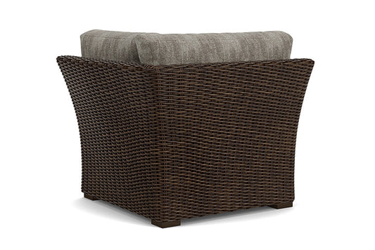 Lloyd Flanders - Mesa Corner Sectional In Pecan Finish With Surface Slate Fabric - 2980540862056 view 2