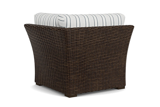 Lloyd Flanders - Mesa Corner Sectional In Pecan Finish With Tamer Fog Fabric - 2980540862037 view 2