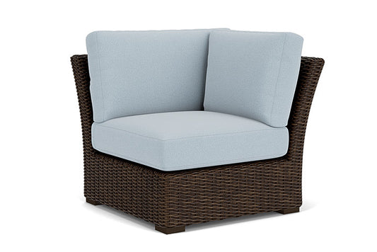 Lloyd Flanders - Mesa Corner Sectional In Pecan Finish With Unearth Dew Fabric - 2980540862084 view 1