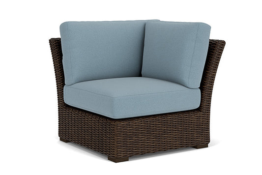 Lloyd Flanders - Mesa Corner Sectional In Pecan Finish With Unearth Mist Fabric - 2980540862068 view 1