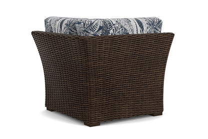 Lloyd Flanders - Mesa Corner Sectional In Pecan Finish With Wayfarer Mist Fabric - 2980540862074 view 2