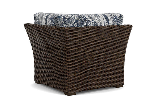 Lloyd Flanders - Mesa Corner Sectional In Pecan Finish With Wayfarer Mist Fabric - 2980540862074 view 2