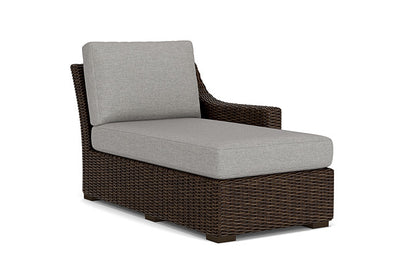 Lloyd Flanders - Mesa Left Arm Chaise In Pecan Finish With Demo Stone Fabric - 298026086095 view 1