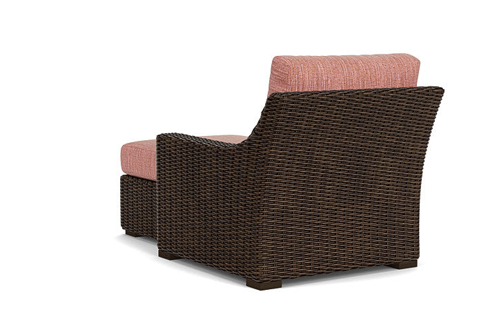 Lloyd Flanders - Mesa Left Arm Chaise In Pecan Finish With Friendly Carnival Fabric - 2980260862043 view 2