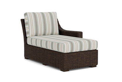 Lloyd Flanders - Mesa Left Arm Chaise In Pecan Finish With Jansen Eucalyptus Fabric - 2980260862061 view 1