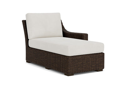 Lloyd Flanders - Mesa Left Arm Chaise In Pecan Finish With Rollo Linen Fabric - 2980260862020 view 1