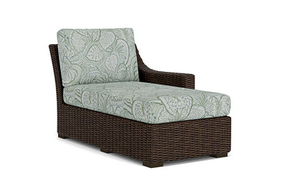 Lloyd Flanders - Mesa Left Arm Chaise In Pecan Finish With Sensibility Spring Fabric - 2980260862081 view 1