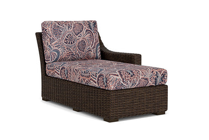 Lloyd Flanders - Mesa Left Arm Chaise In Pecan Finish With Sensiblity Splendor Fabric - 2980260862082 view 1