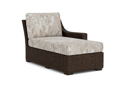 Lloyd Flanders - Mesa Left Arm Chaise In Pecan Finish With Wayfarer Dune Fabric - 2980260862073 view 1