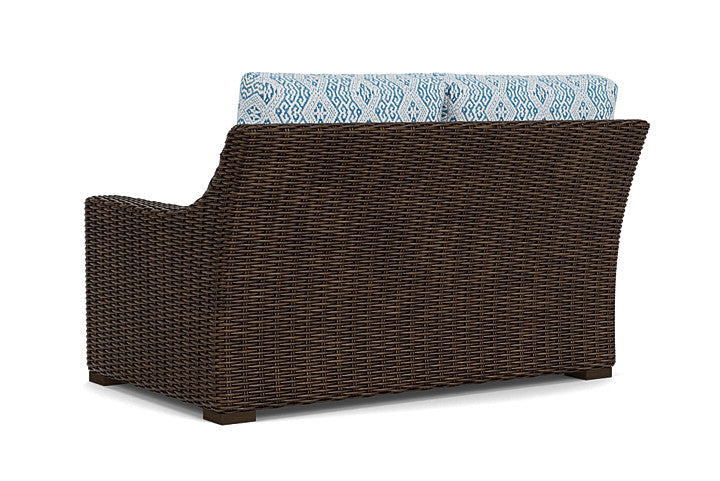 Lloyd Flanders - Mesa Left Arm Loveseat In Pecan Finish With Aman Capri Fabric - 2980520861800 view 2