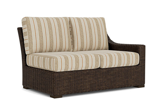 Lloyd Flanders - Mesa Left Arm Loveseat In Pecan Finish With Amber Waves Fabric - 2980520862044 view 1