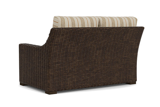 Lloyd Flanders - Mesa Left Arm Loveseat In Pecan Finish With Amber Waves Fabric - 2980520862044 view 2