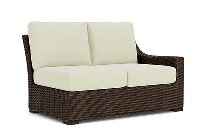 Lloyd Flanders - Mesa Left Arm Loveseat In Pecan Finish With Bamboo Bay Meadow Fabric - 2980520862060 view 1
