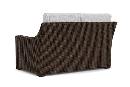 Lloyd Flanders - Mesa Left Arm Loveseat In Pecan Finish With Burson Domino Fabric - 2980520862035 view 2