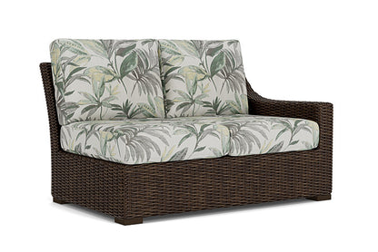 Lloyd Flanders - Mesa Left Arm Loveseat In Pecan Finish With Calidora Mist Fabric - 298052086094 view 1