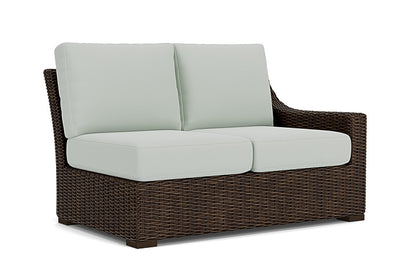 Lloyd Flanders - Mesa Left Arm Loveseat In Pecan Finish With Callen Celadon Fabric - 2980520862024 view 1