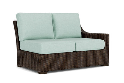 Lloyd Flanders - Mesa Left Arm Loveseat In Pecan Finish With Demo Mist Fabric - 298052086066 view 1