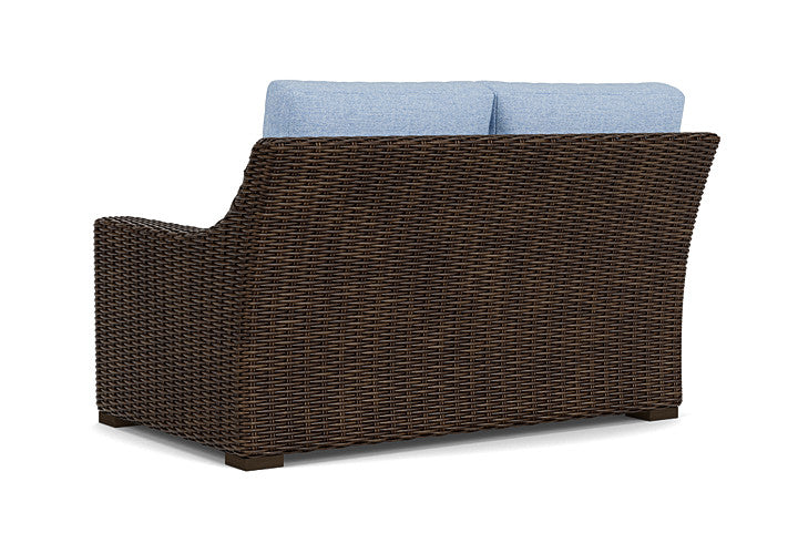 Lloyd Flanders - Mesa Left Arm Loveseat In Pecan Finish With Demo Skyway Fabric - 298052086065 view 2