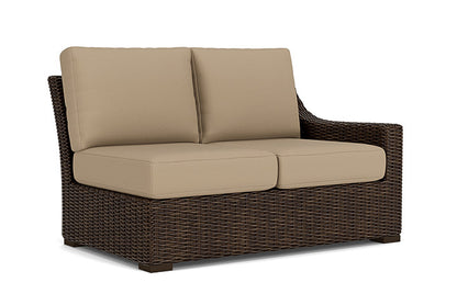 Lloyd Flanders - Mesa Left Arm Loveseat In Pecan Finish With Fife Sahara Fabric - 298052086742 view 1