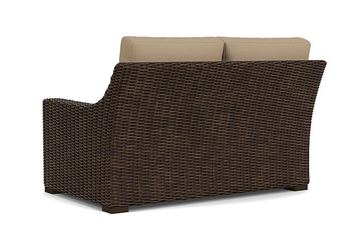 Lloyd Flanders - Mesa Left Arm Loveseat In Pecan Finish With Fife Sahara Fabric - 298052086742 view 2