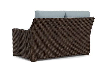 Lloyd Flanders - Mesa Left Arm Loveseat In Pecan Finish With Kadogo Lake Fabric - 2980520862041 view 2