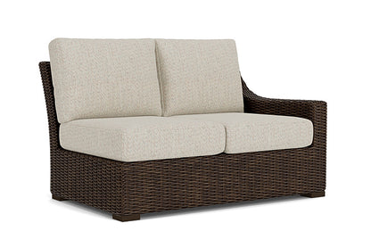 Lloyd Flanders - Mesa Left Arm Loveseat In Pecan Finish With Knotty Mineral Fabric - 2980520862046 view 1