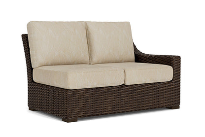 Lloyd Flanders - Mesa Left Arm Loveseat In Pecan Finish With Laurel Ecru Fabric - 2980520862057 view 1
