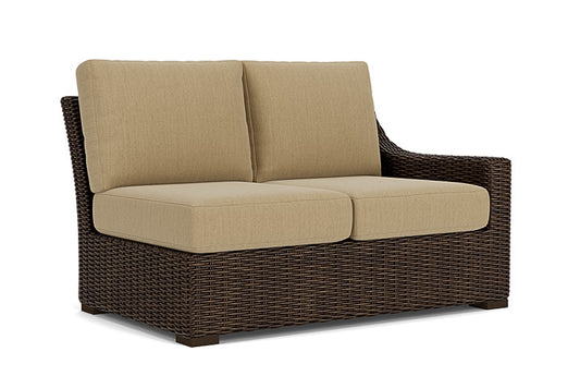Lloyd Flanders - Mesa Left Arm Loveseat In Pecan Finish With Loveboat Saffron Fabric - 2980520862009 view 1