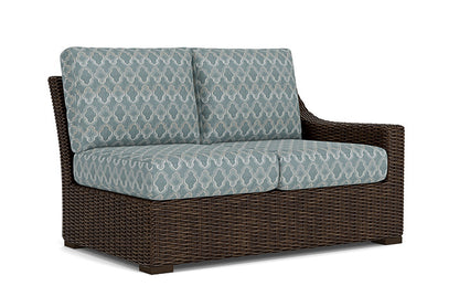 Lloyd Flanders - Mesa Left Arm Loveseat In Pecan Finish With Luna Mist Fabric - 2980520862070 view 1