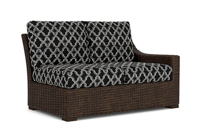 Lloyd Flanders - Mesa Left Arm Loveseat In Pecan Finish With Luna Onyx Fabric - 2980520862071 view 1