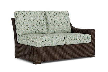 Lloyd Flanders - Mesa Left Arm Loveseat In Pecan Finish With Plume Spring Fabric - 2980520862085 view 1