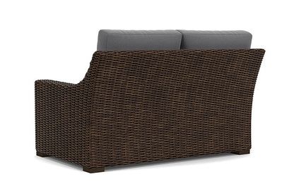 Lloyd Flanders - Mesa Left Arm Loveseat In Pecan Finish With Remy Graphite Fabric - 2980520862003 view 2