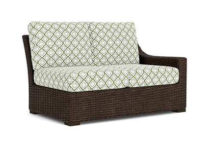 Lloyd Flanders - Mesa Left Arm Loveseat In Pecan Finish With Savannah Green Fabric - 2980520862064 view 1