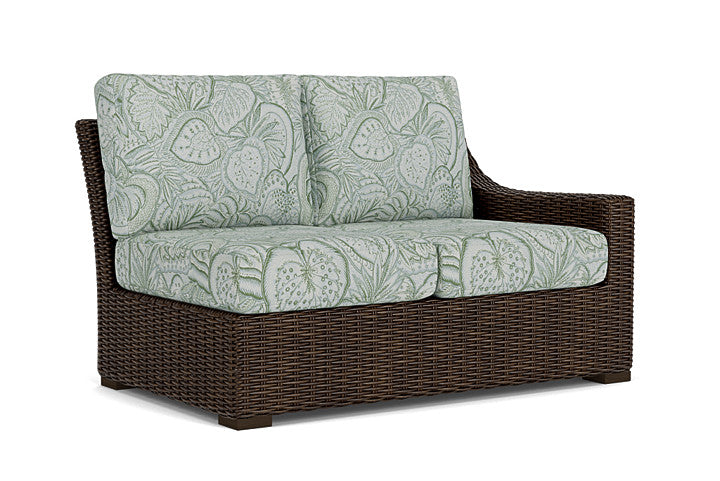 Lloyd Flanders - Mesa Left Arm Loveseat In Pecan Finish With Sensibility Spring Fabric - 2980520862081 view 1